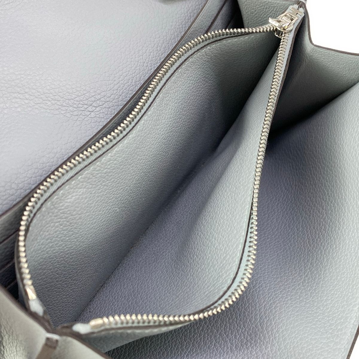Hermes Wallet Constance Long Tougo Gris Perle Silver — view 5