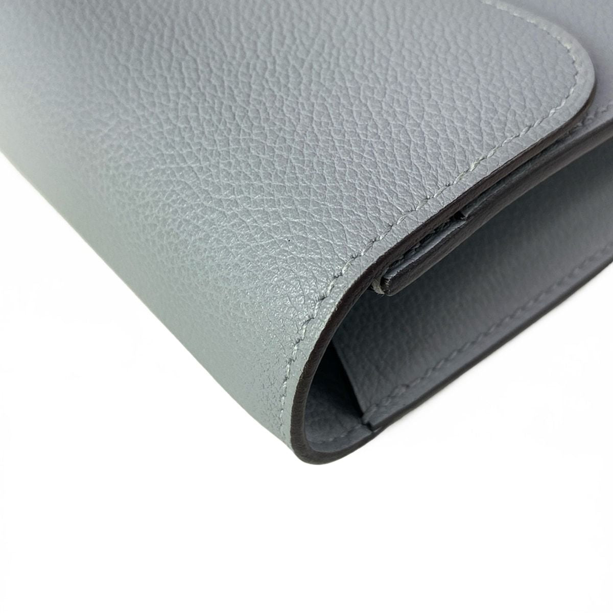Hermes Wallet Constance Long Tougo Gris Perle Silver — view 8