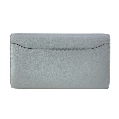 Hermes Wallet Constance Long Tougo Gris Perle Silver — view 2