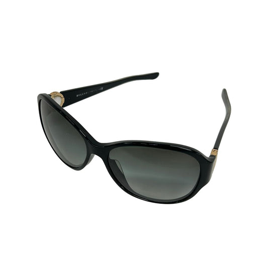 Bvlgari Sunglasses Black Silver Gold Eyewear