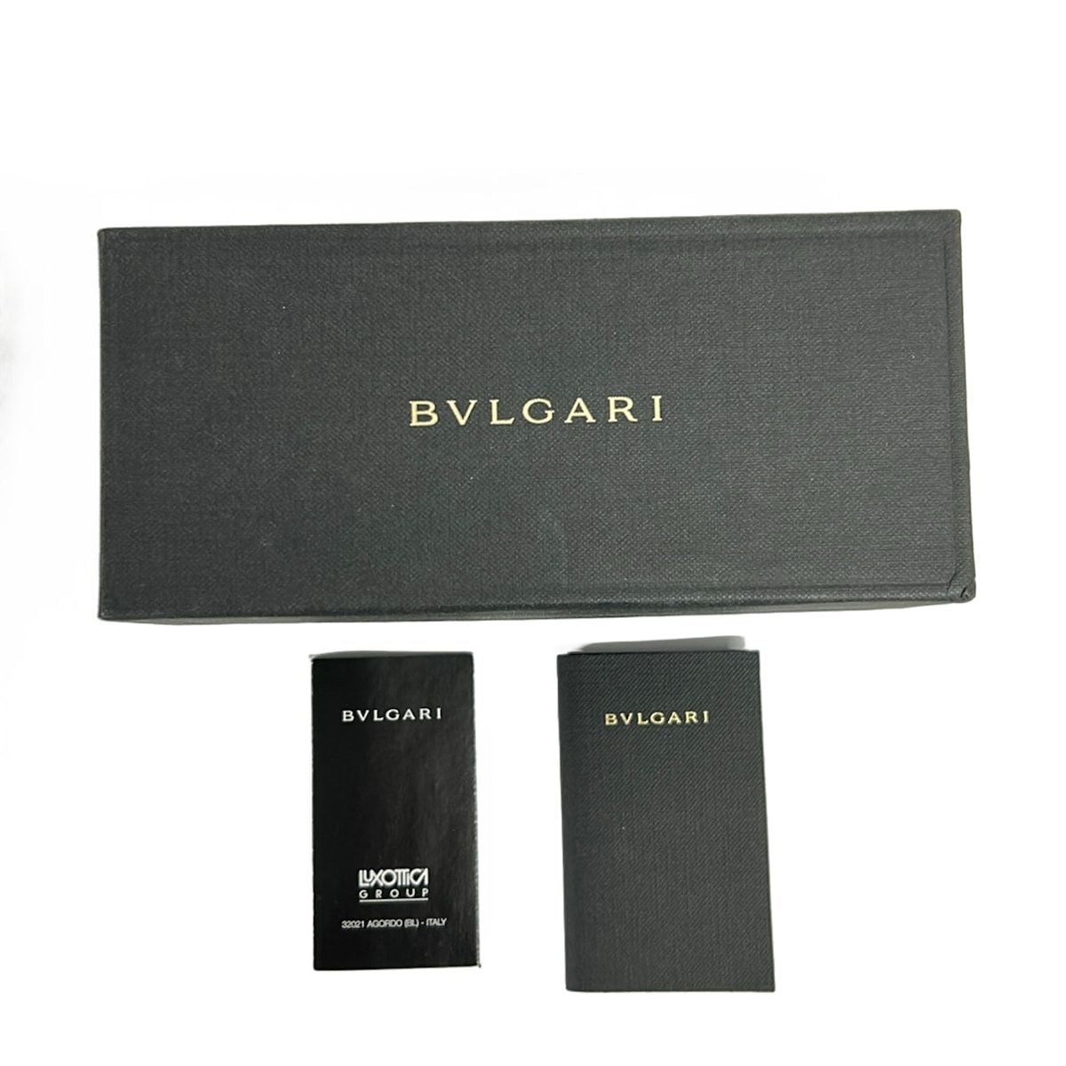 Bvlgari Sunglasses Black Silver Gold Eyewear — view 6