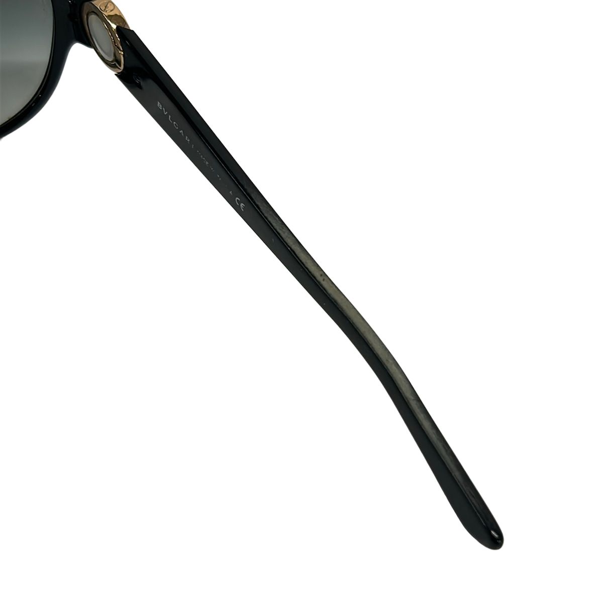 Bvlgari Sunglasses Black Silver Gold Eyewear — view 7