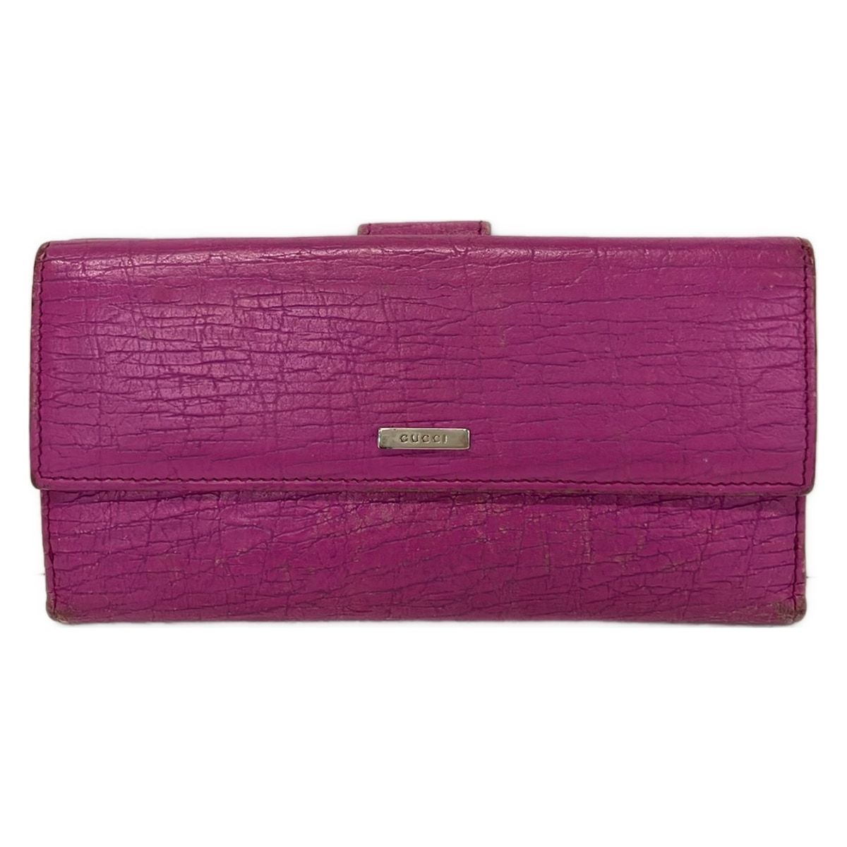 Gucci Wallet Pink Leather