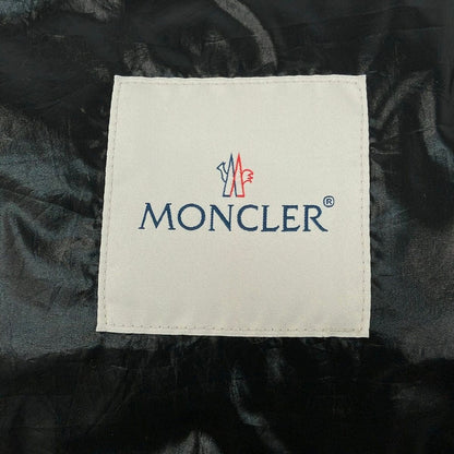 Moncler Down Coat 1 S Faucon Black Long Sleeve Quilted Winter — view 3