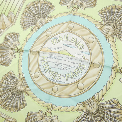 Hermes Railing Scarf Green — view 2
