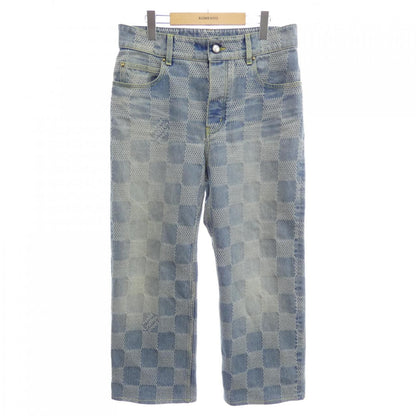 Louis Vuitton Damier Denim Skate Pants Jeans