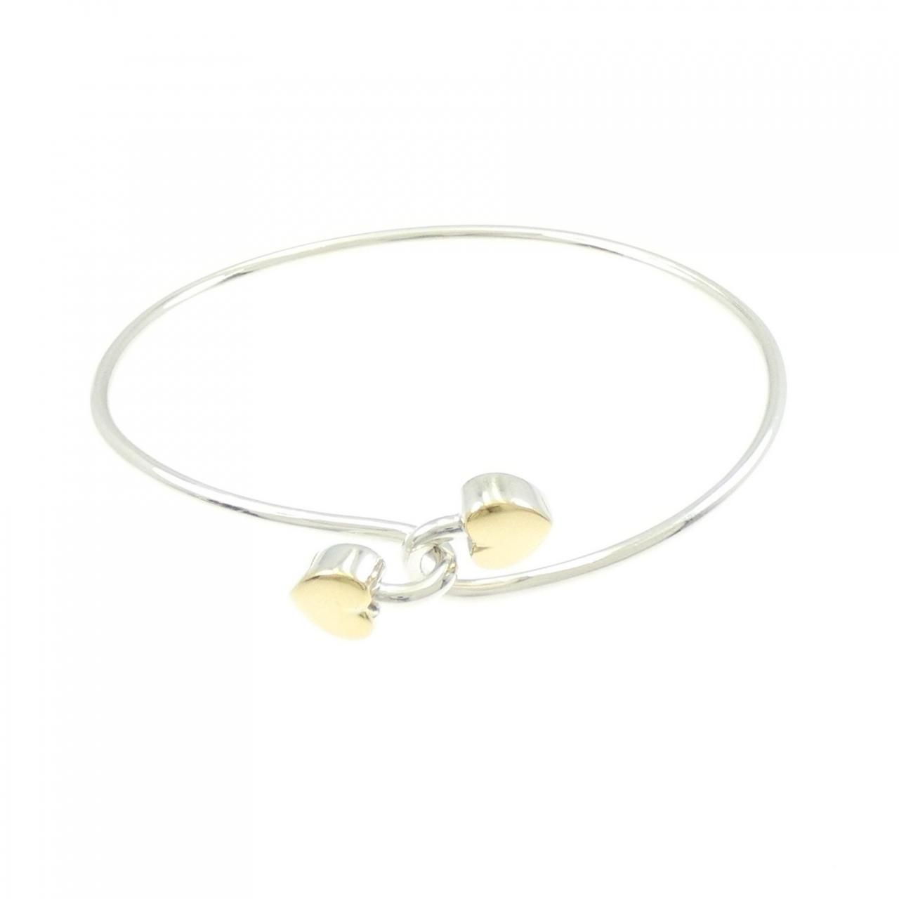 Tiffany & Co Vintage Solid Double Bangle Bracelet