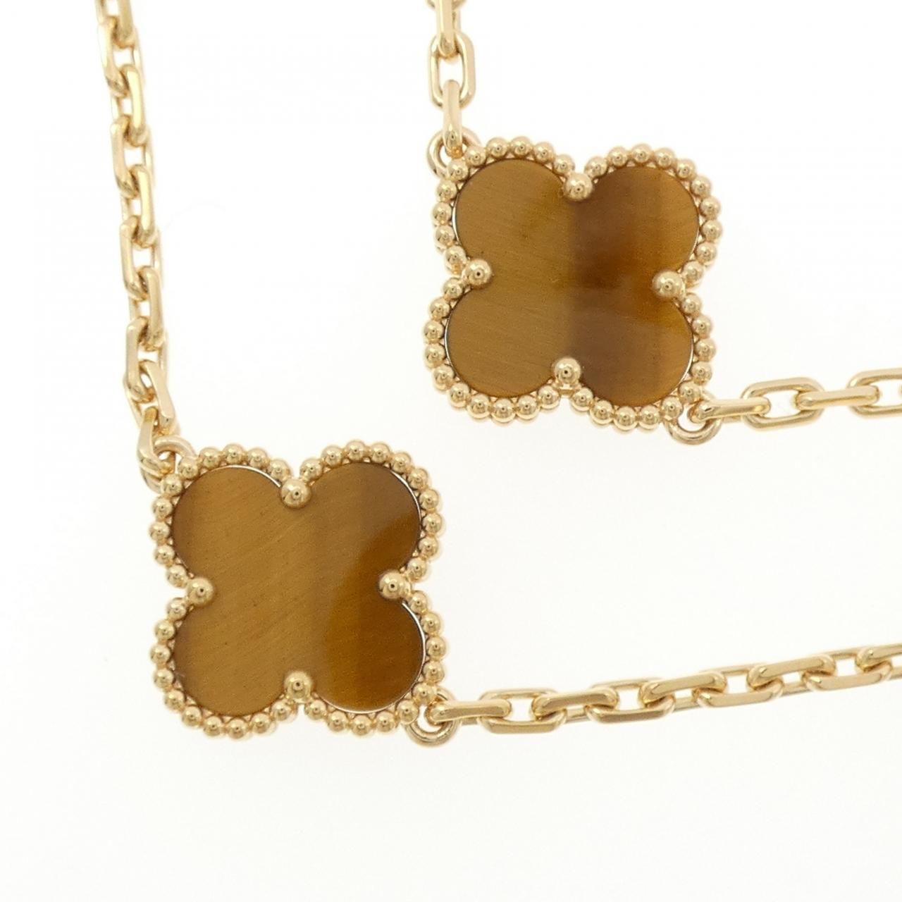 Van Cleef & Arpels Vintage Alhambra 20 Motif Necklace — view 3
