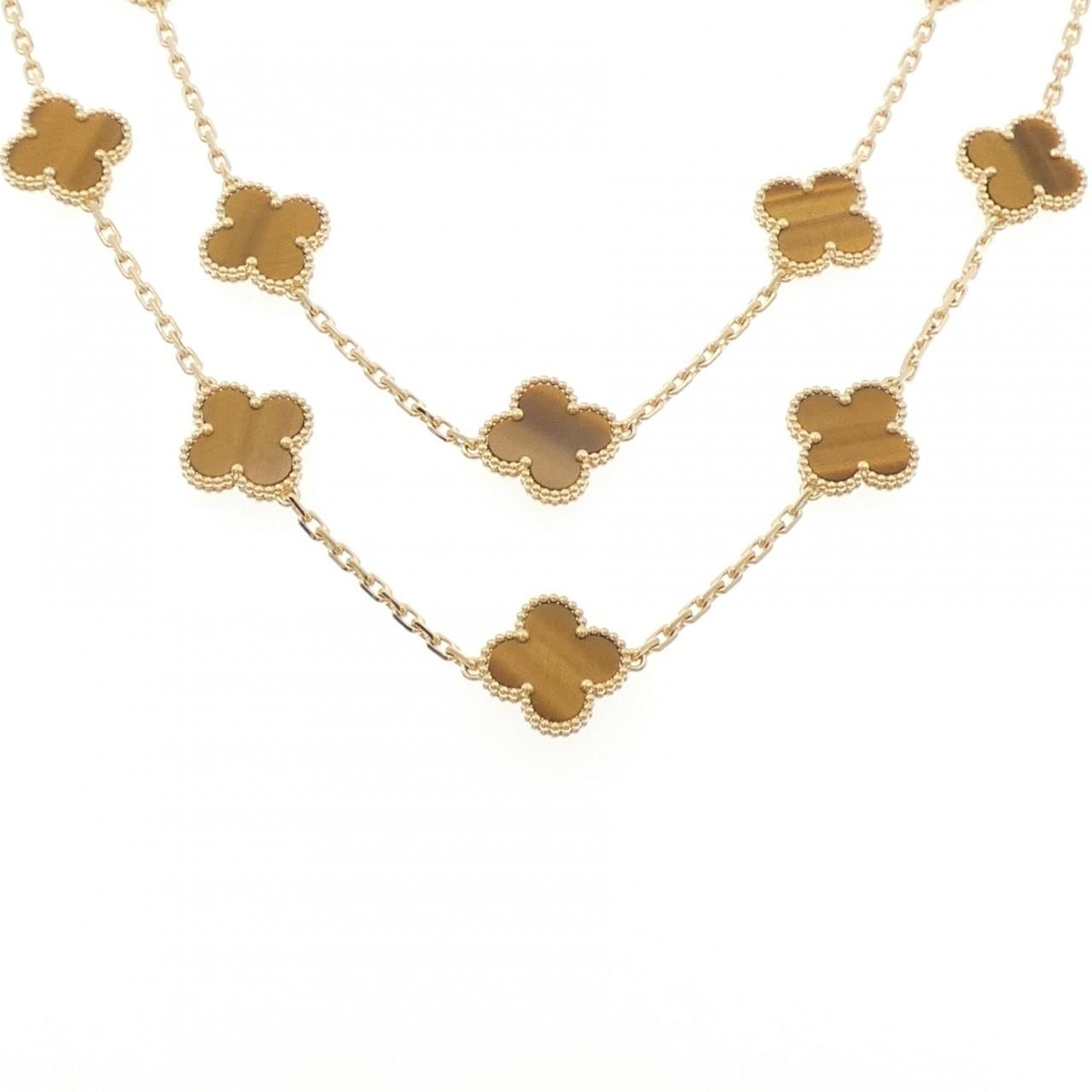 Van Cleef & Arpels Vintage Alhambra 20 Motif Necklace
