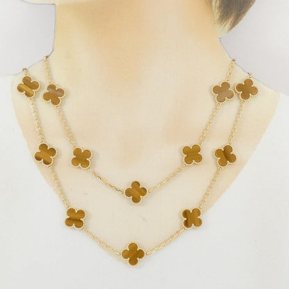 Van Cleef & Arpels Vintage Alhambra 20 Motif Necklace — view 6