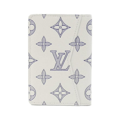 Louis Vuitton Monogram Shadow Ganaiza de Poche Card Case — view 2