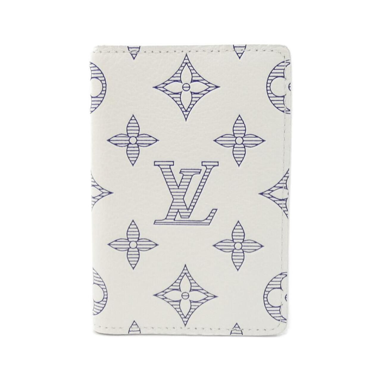 Louis Vuitton Monogram Shadow Ganaiza de Poche Card Case