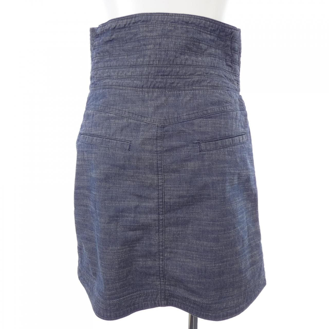 Chanel Vintage Skirt Navy — view 2