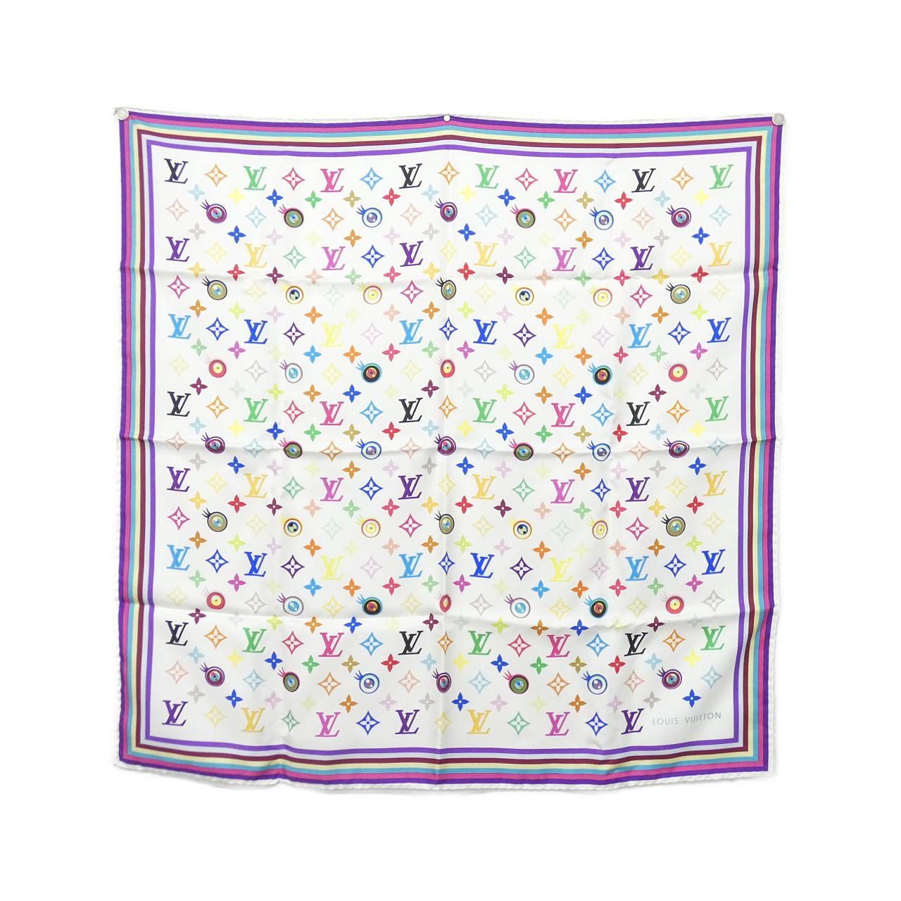Louis Vuitton Multi Color Scarf I Love Monogram