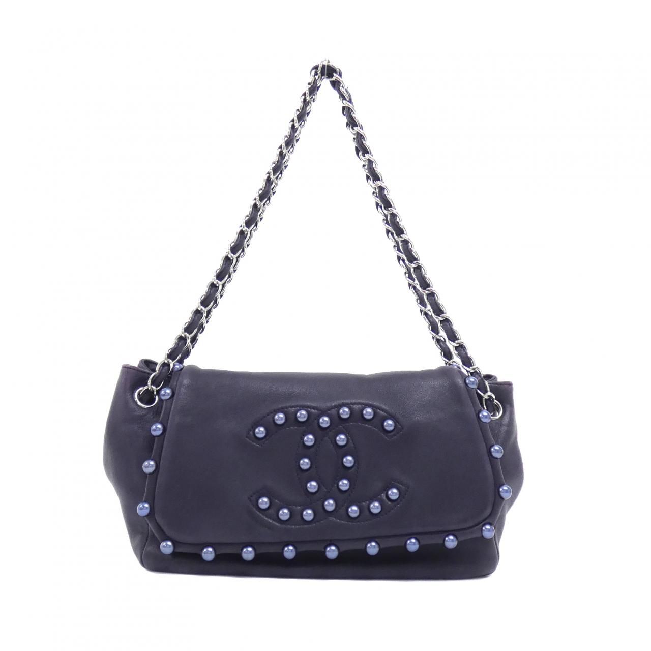 Chanel Shoulder Bag Navy