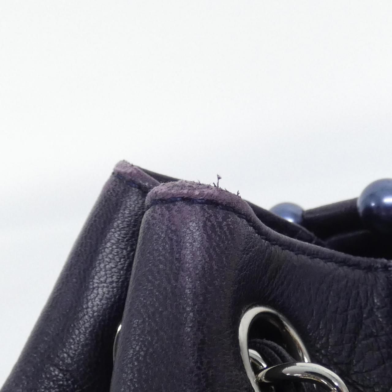 Chanel Shoulder Bag Navy — view 5