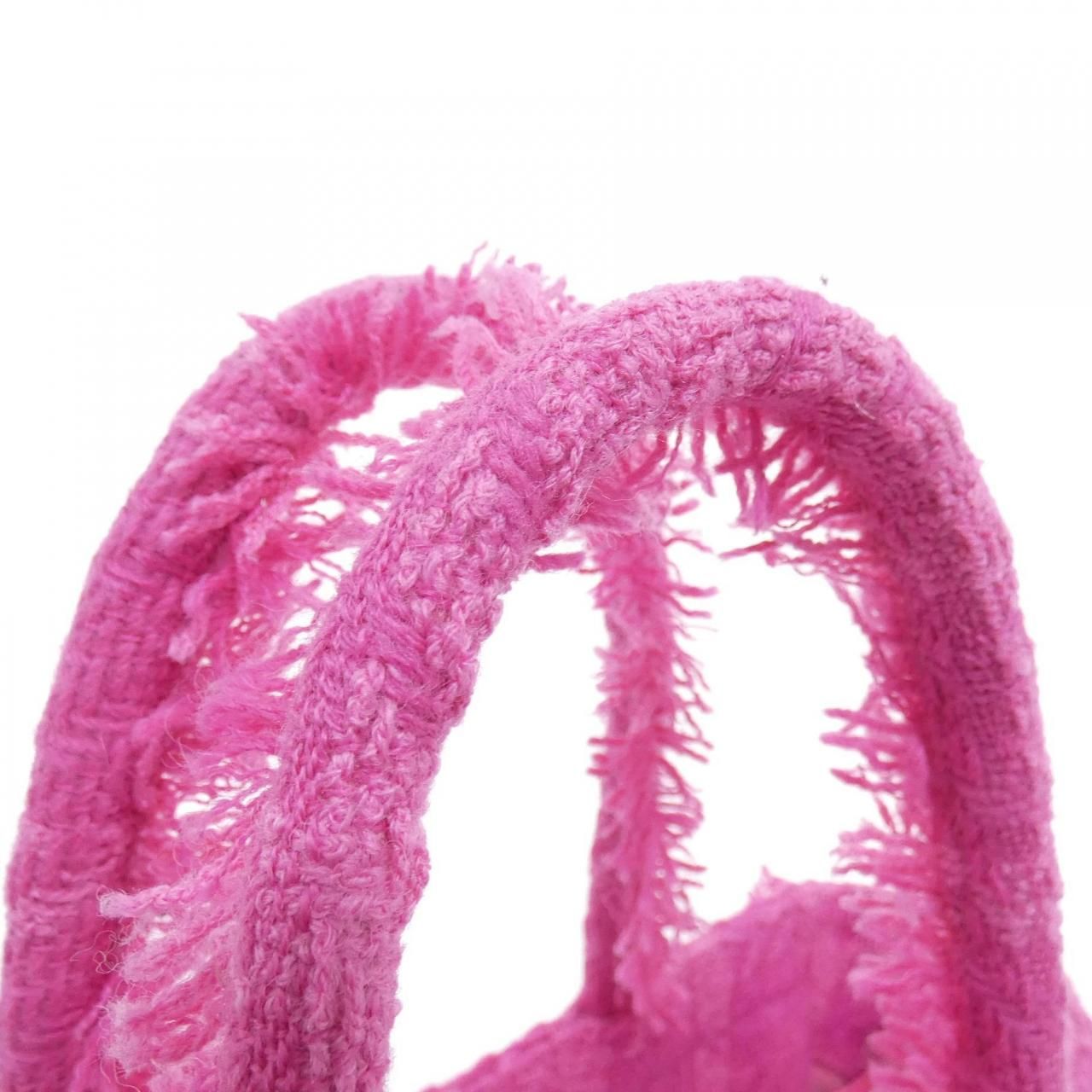 Chanel Bag Handbag Pink — view 7