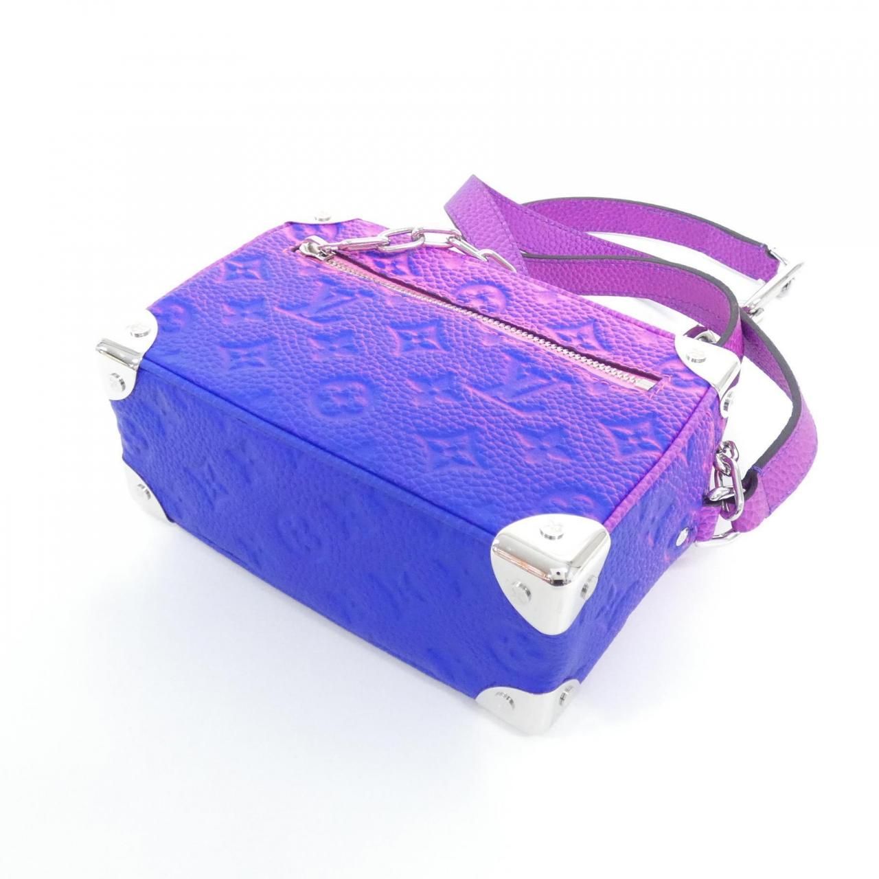 Louis Vuitton Taurillon Illusion Mini Soft Trunk — view 3