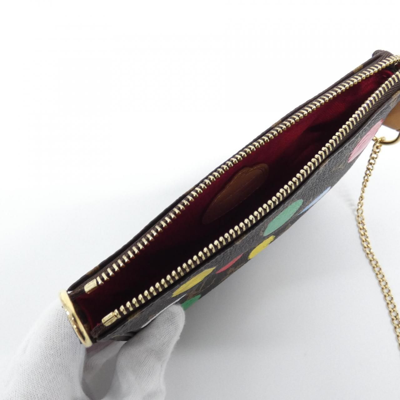 Louis Vuitton Monogram Mini Pochette Pouch — view 6