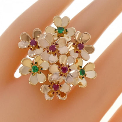 Van Cleef & Arpels Frivole Flowers Ring — view 5