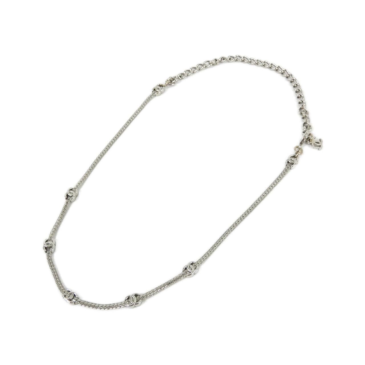 Chanel Necklace Silver — view 2