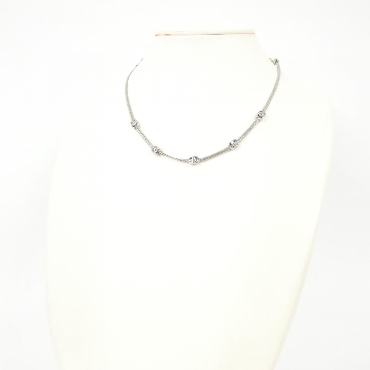 Chanel Necklace Silver — view 5