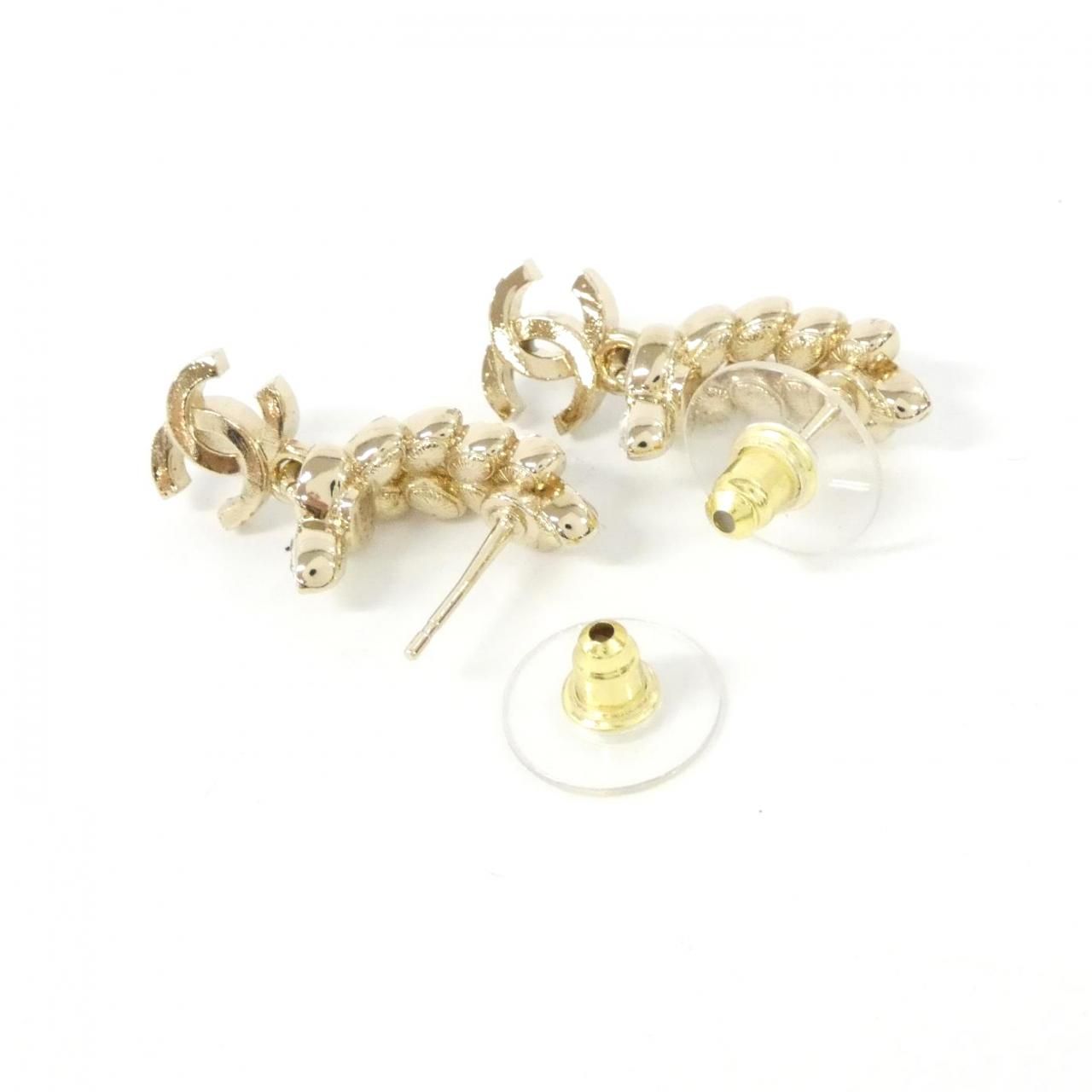 Chanel Earrings Gold — view 3