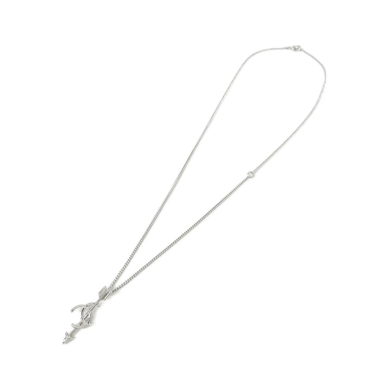 Chanel Necklace Silver — view 2