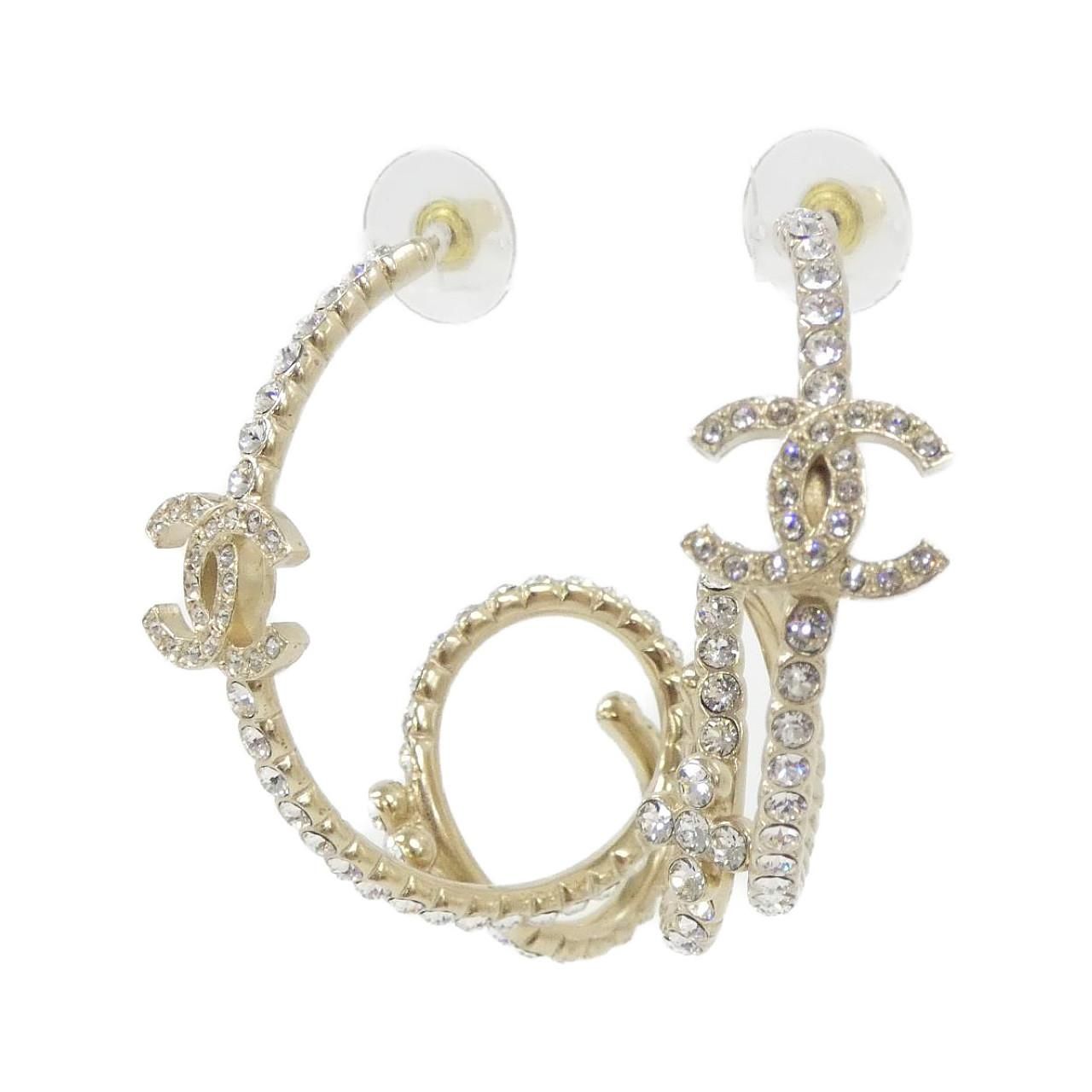 Chanel Earrings Gold — view 2