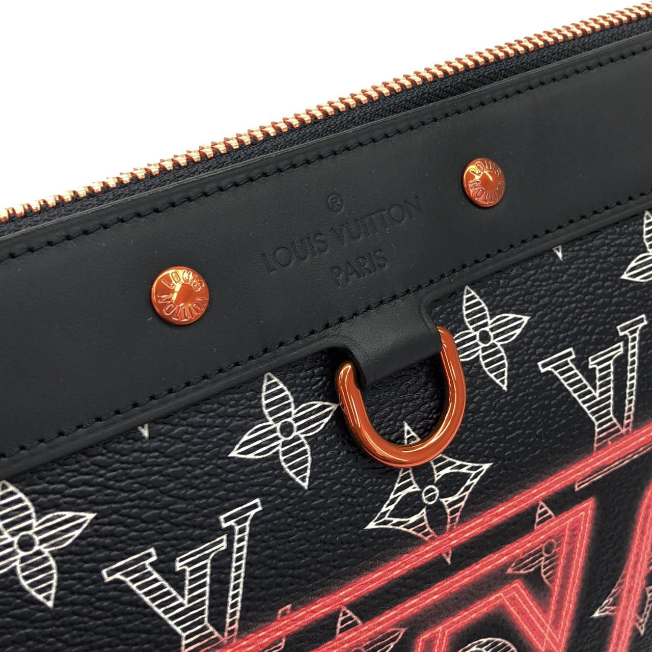 Louis Vuitton Monogram Ink Pochette Apollo — view 4