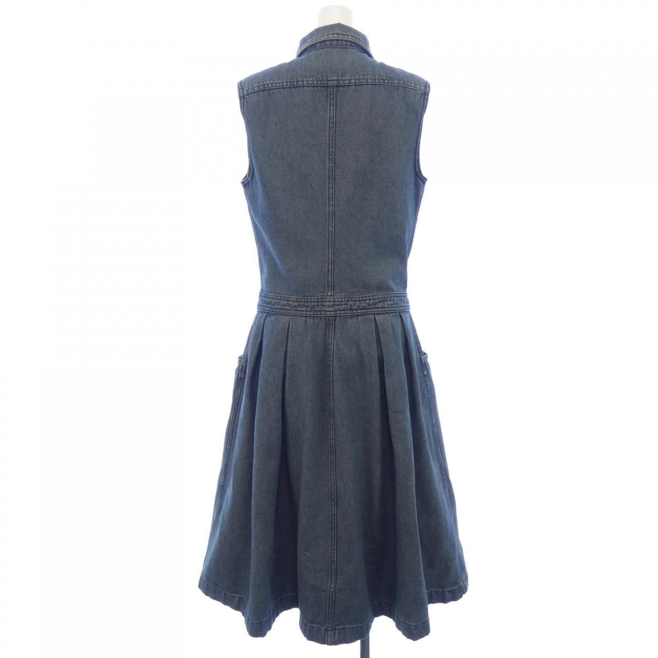 Chanel Vintage Dress Blue — view 2