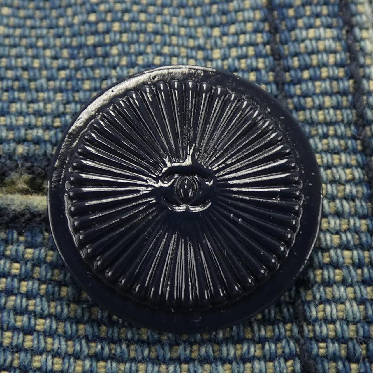 Chanel Vintage Dress Blue — view 6