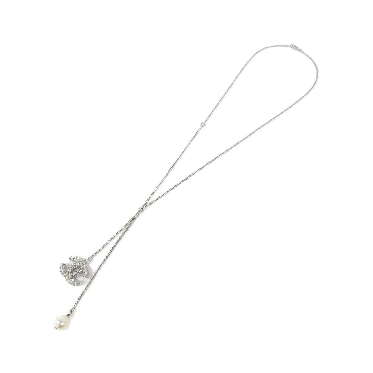 Chanel Necklace Silver — view 2