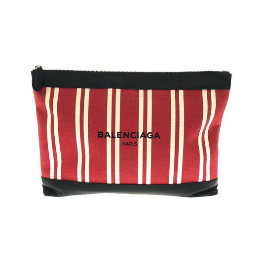 Balenciaga Navy Pouch Bag