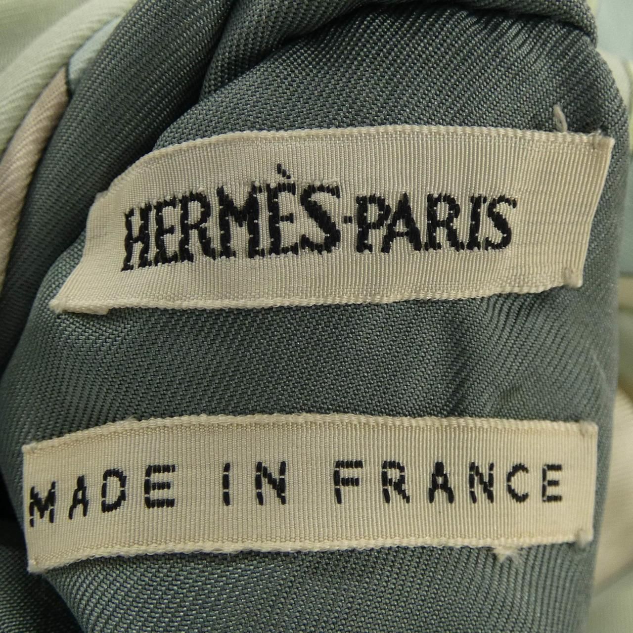 Hermes AU Gre du Vent Twill Lane Vest — view 4