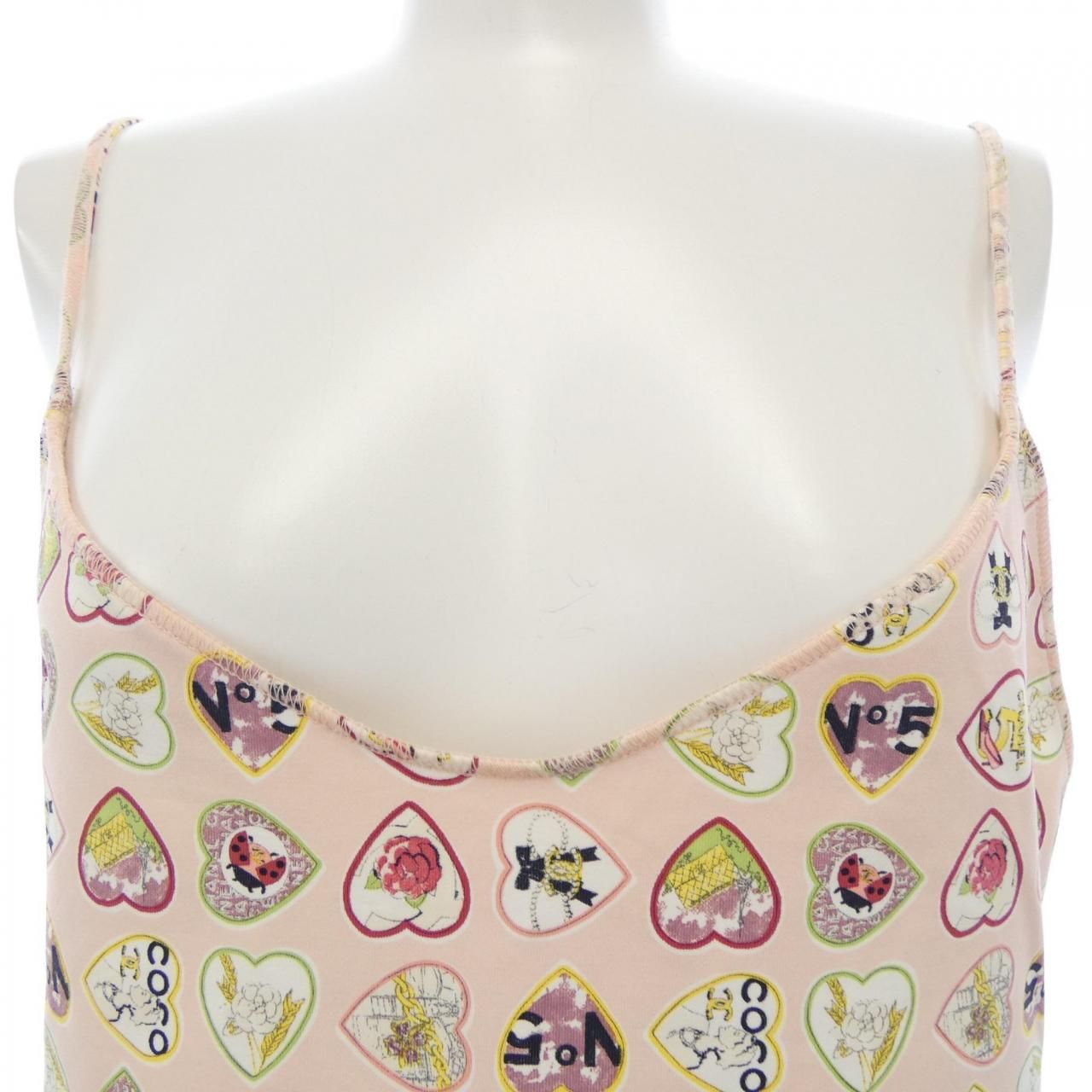 Chanel Vintage Valentine Print Camisole — view 5