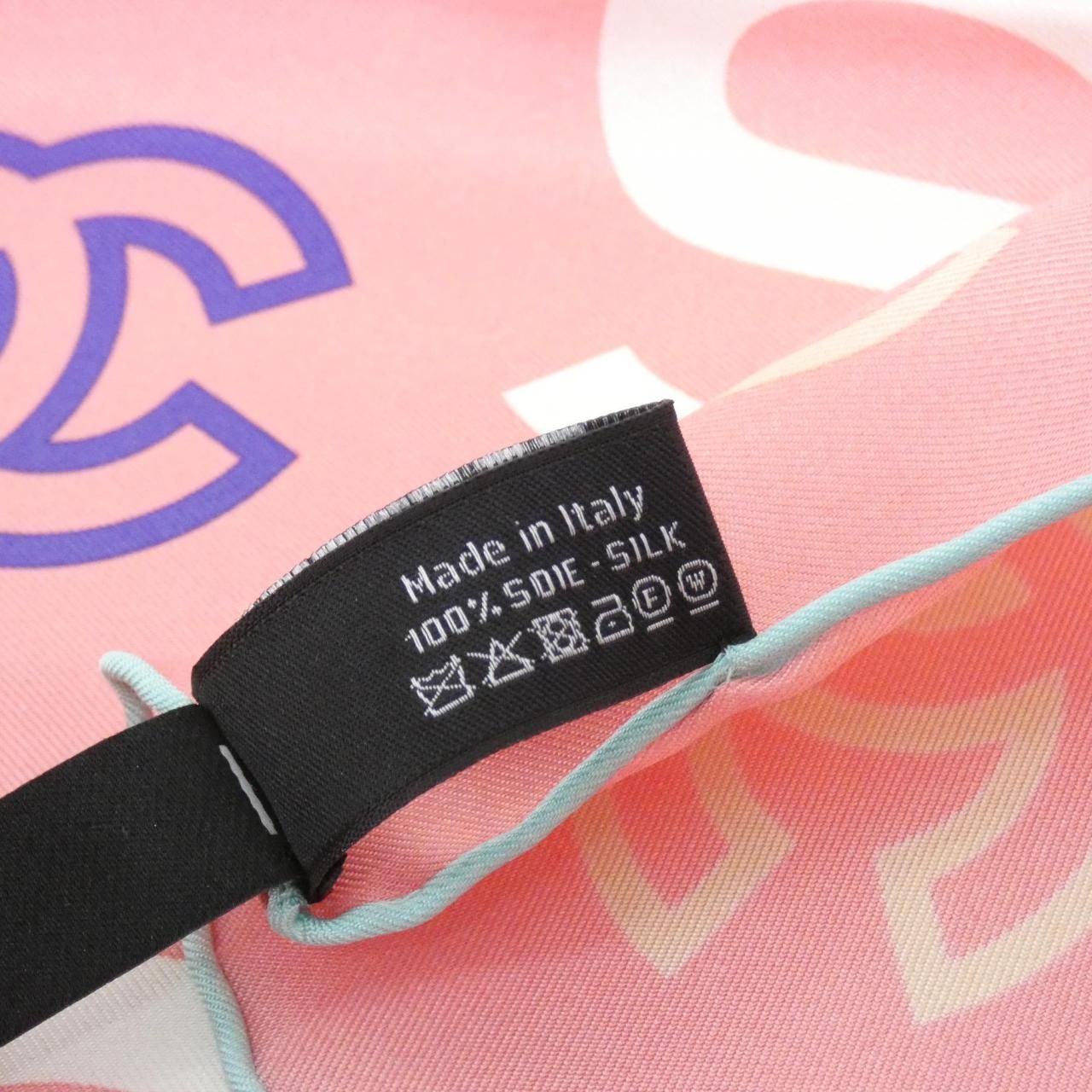 Chanel Scarf Pink — view 3