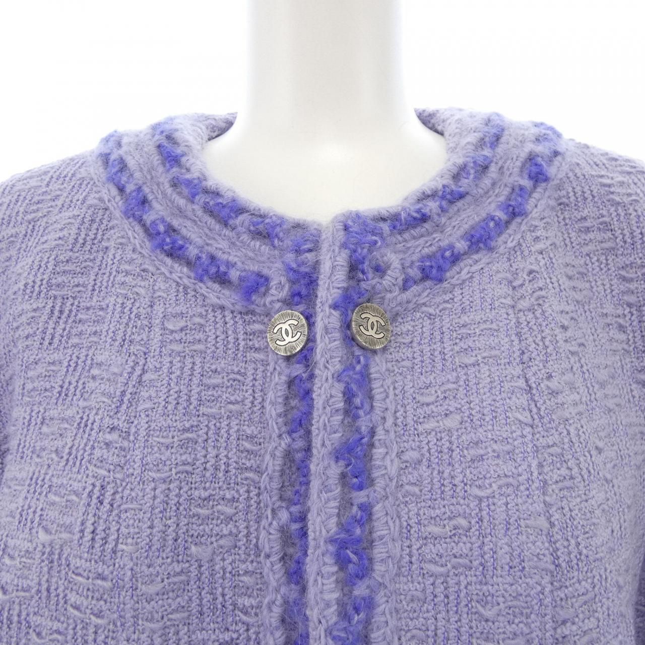 Chanel Vintage Suit Purple — view 5