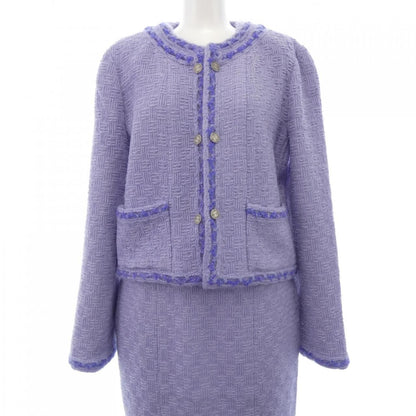 Chanel Vintage Suit Purple