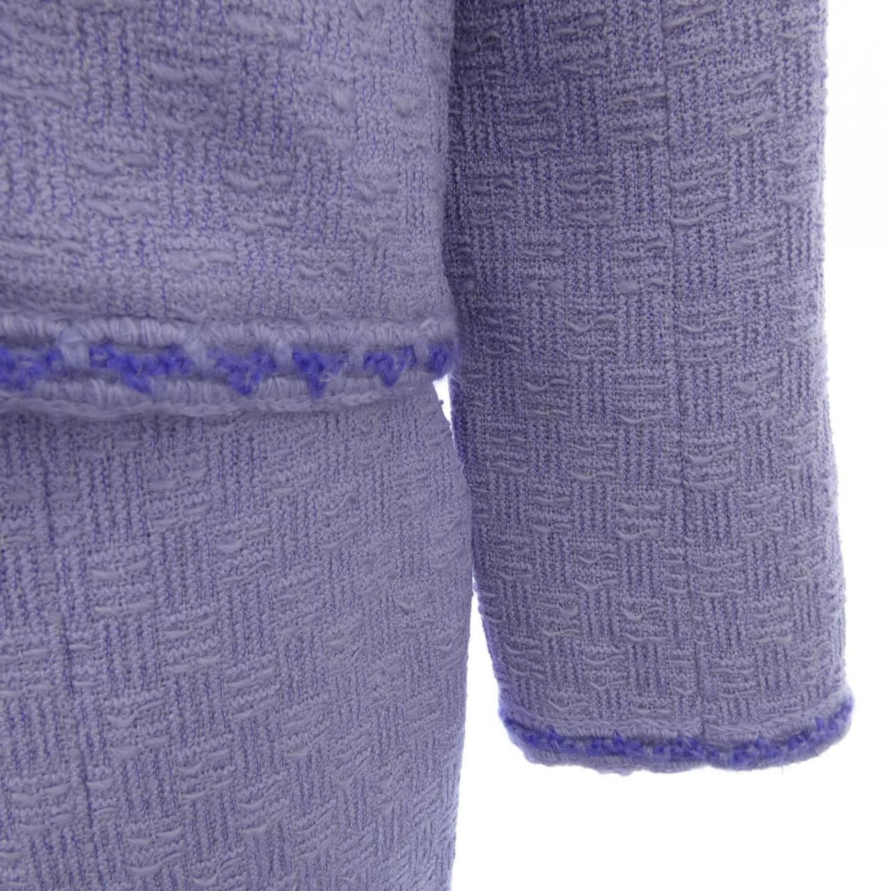 Chanel Vintage Suit Purple — view 6