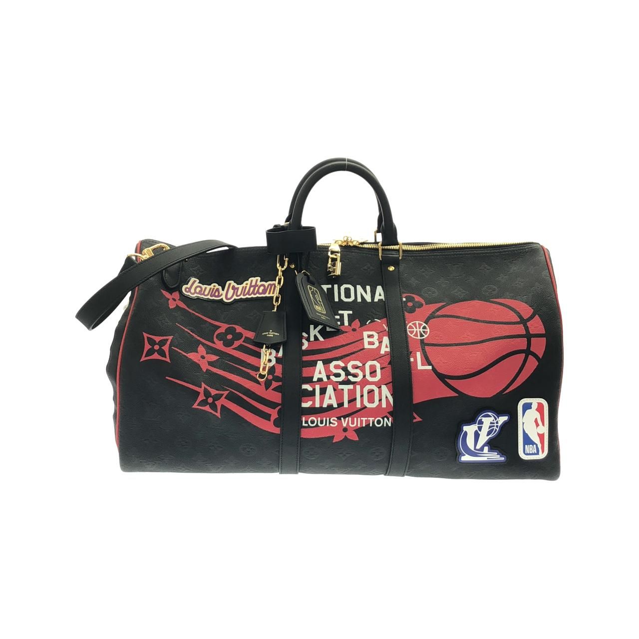 Louis Vuitton Monogram Keepall Bandouliere 55 cm Boston