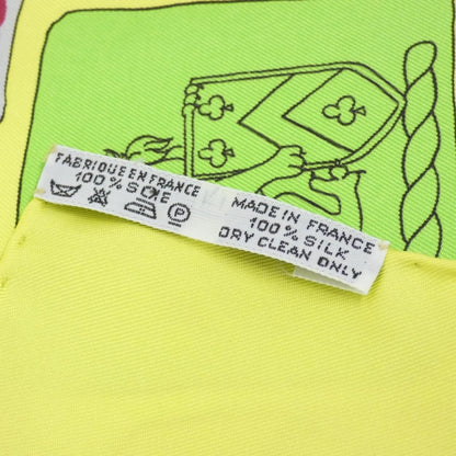 Hermes Chiffres ET Monogrammes Annee Carre Scarf — view 4