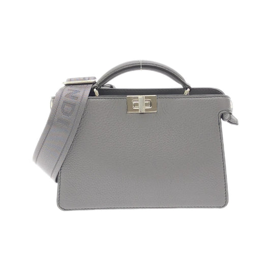 Fendi P-c-a-b-i-c-u-x-cross Bag Handbag Silver