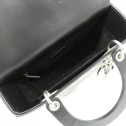Dior Lady Bag Handbag Black — view 9