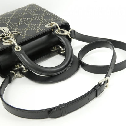 Dior Lady Bag Handbag Black — view 8