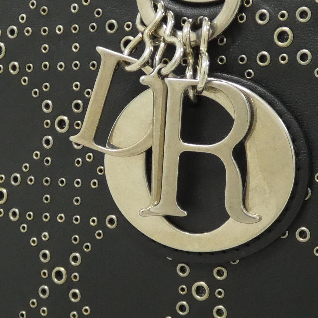 Dior Lady Bag Handbag Black — view 4