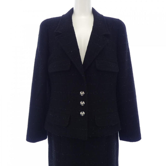 Chanel Vintage Suit Black