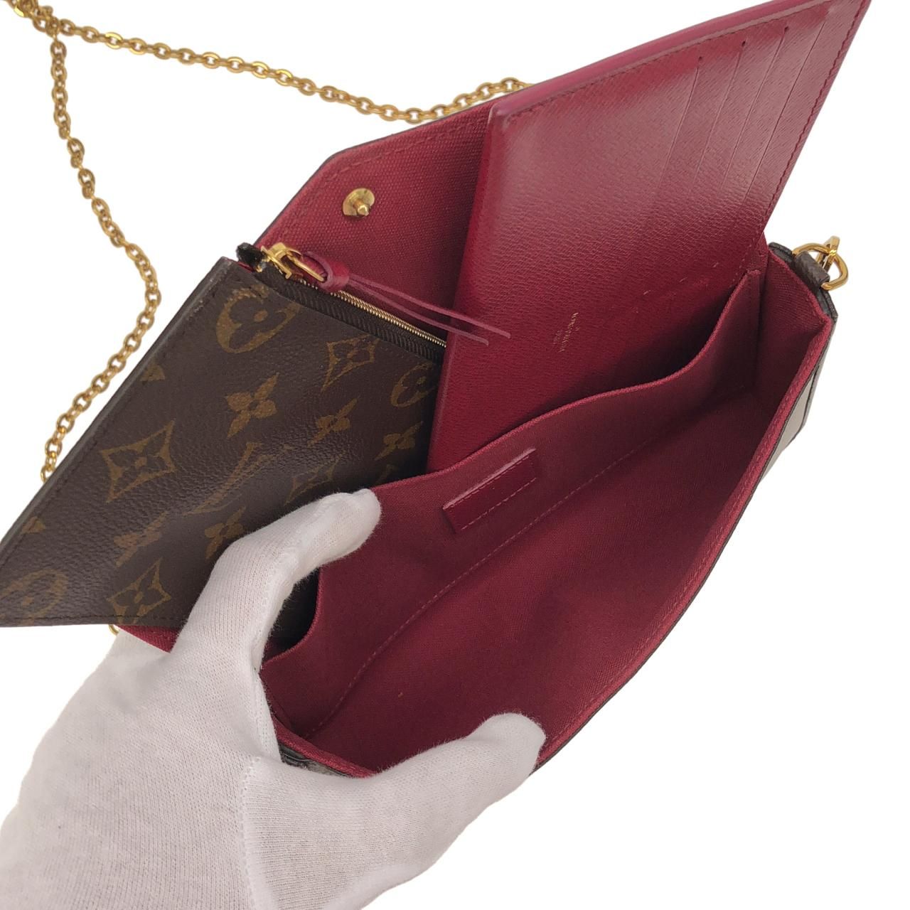 Louis Vuitton Monogram Pochette Felicie Shoulder — view 7