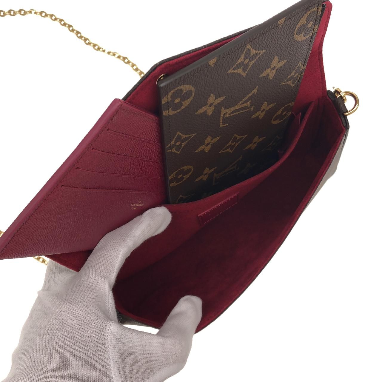 Louis Vuitton Monogram Pochette Felicie Shoulder — view 7