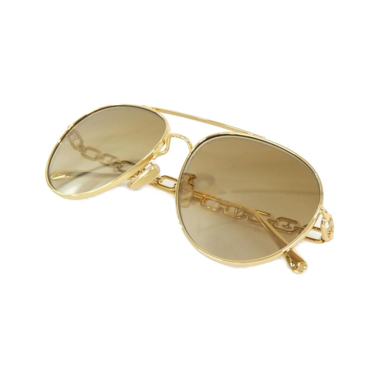 Louis Vuitton Sunglasses My LV Chain Pilot Eyewear — view 2